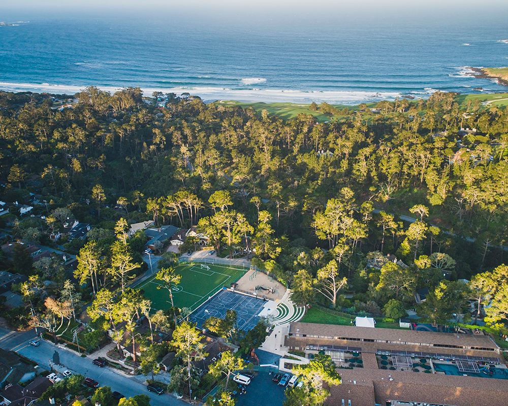 Carmel Campus Aerial Shot